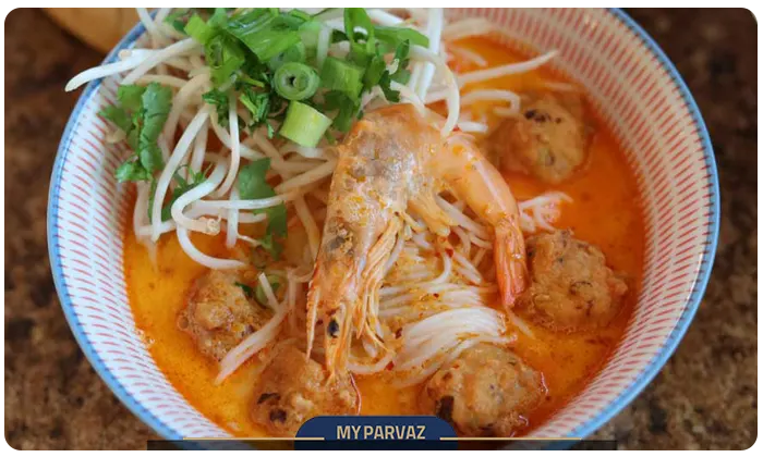 Laksa soup Langkawi Malaysia